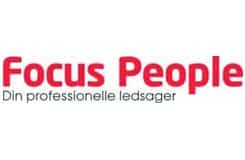 Focus People ny hjemmeside. Her ses logo.